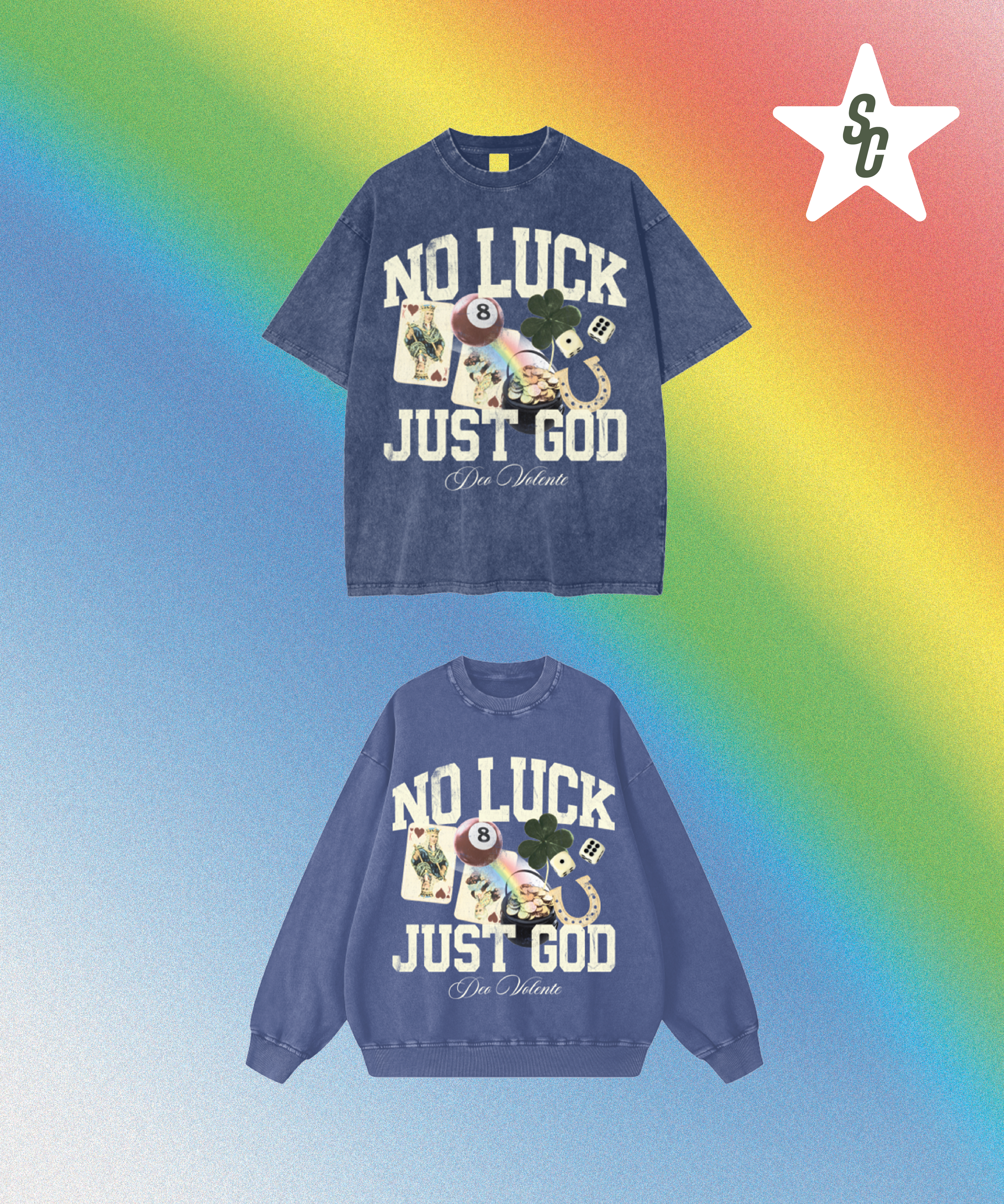 NO LUCK JUST GOD DROP