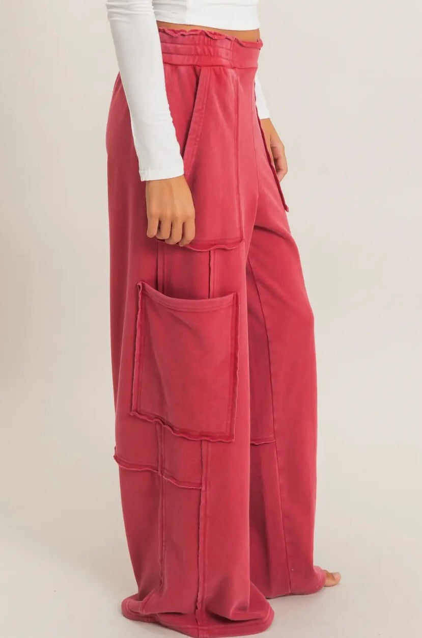 “KISS” Cargo Lounge Pant