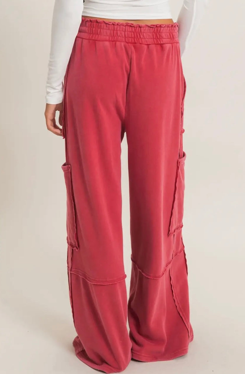 “KISS” Cargo Lounge Pant