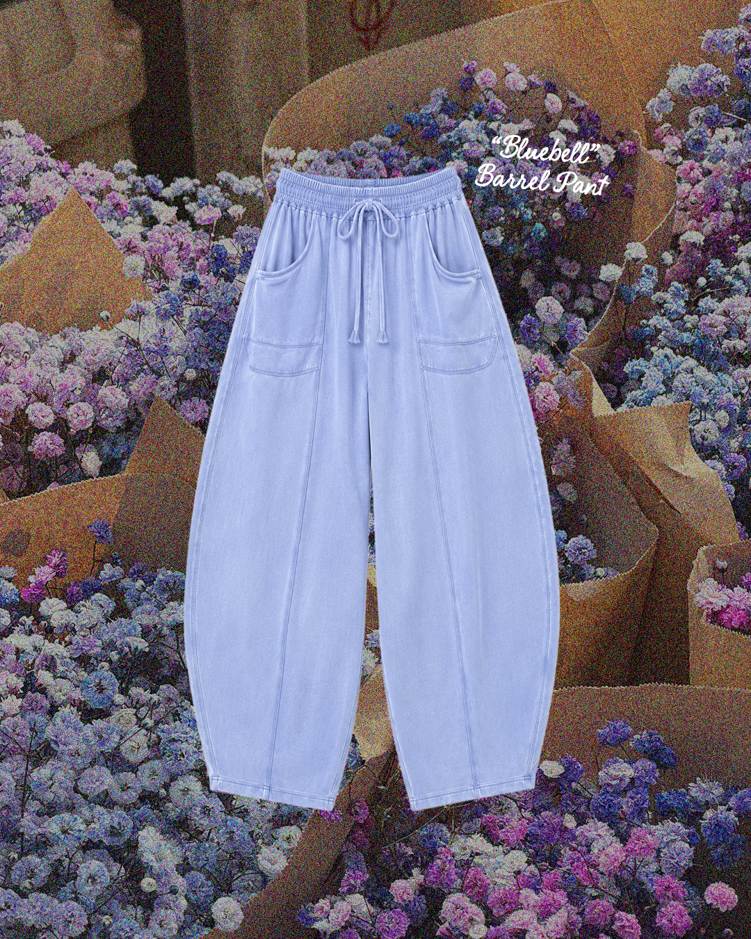 “BLUEBELL” Barrel Pant
