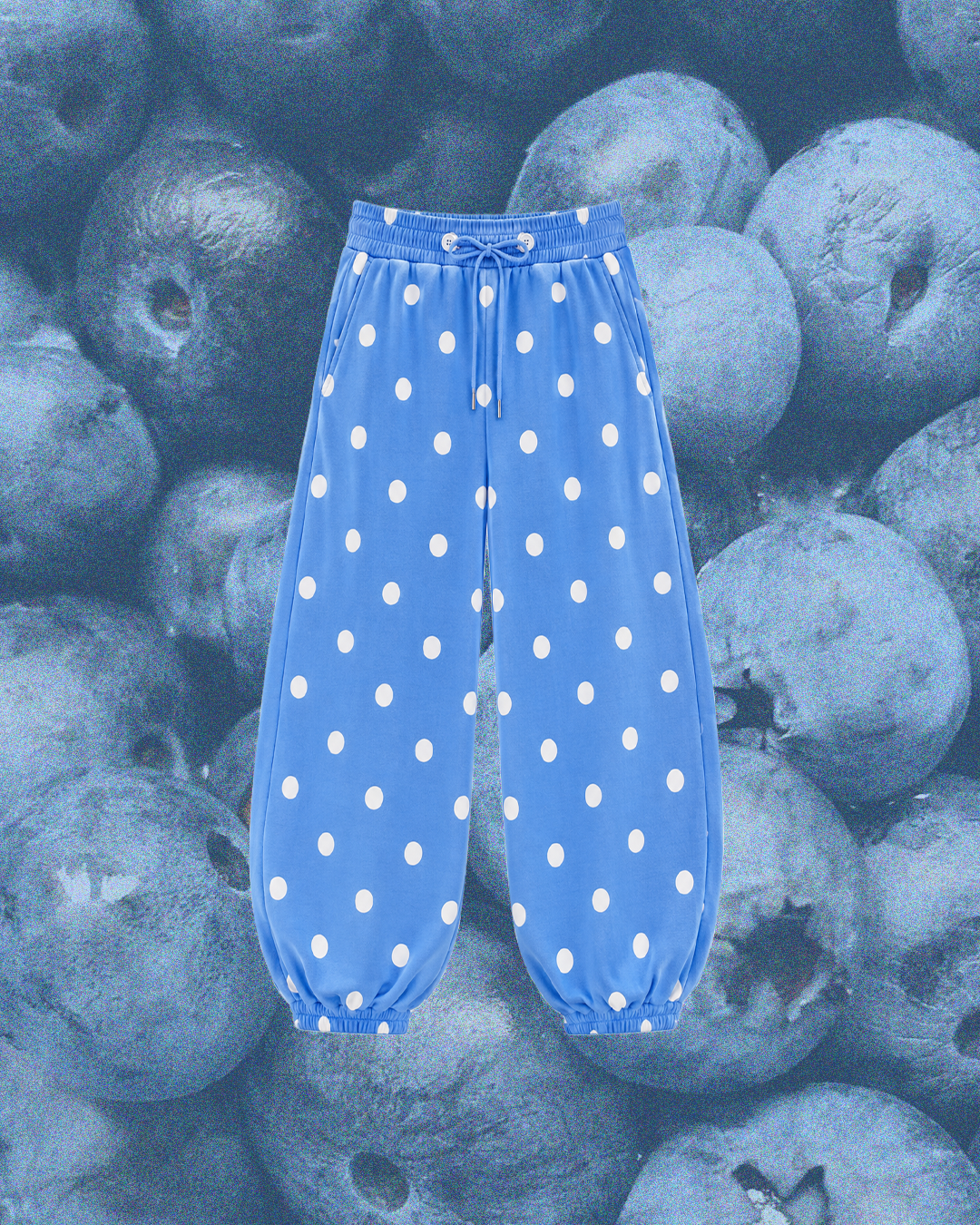 "BLUEBERRY" Dot Lounge Pant