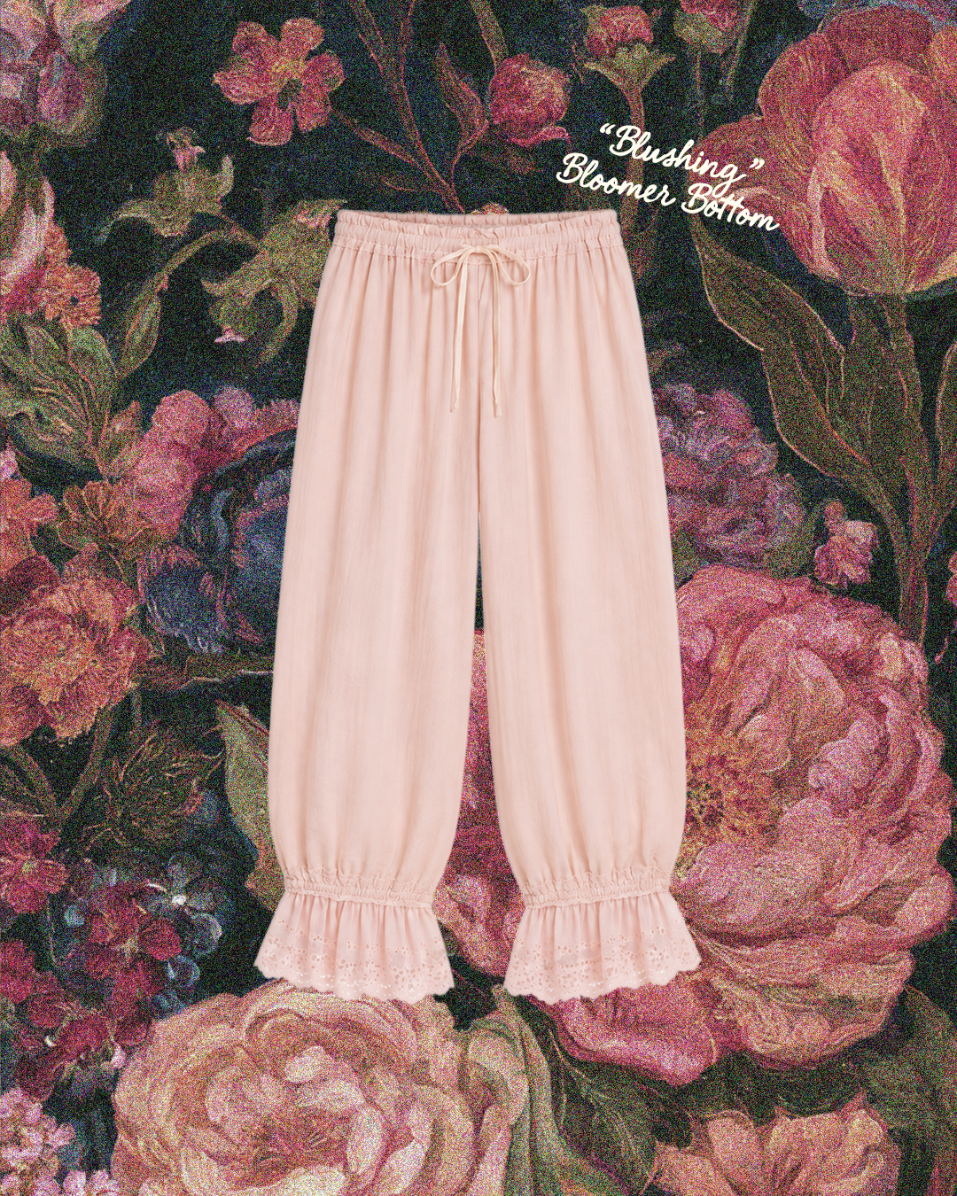 "BLUSHING" Bloomer Style Bottom