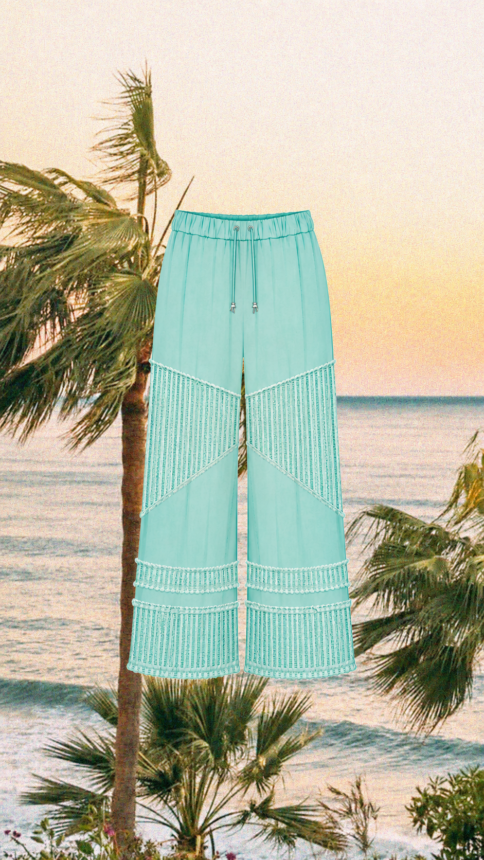 "AQUAMARINE" Breeze Pants