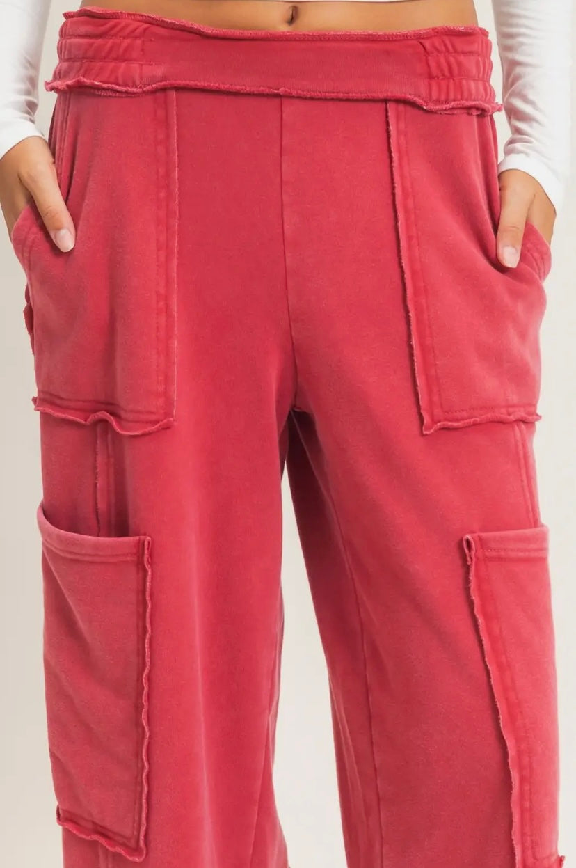 “KISS” Cargo Lounge Pant