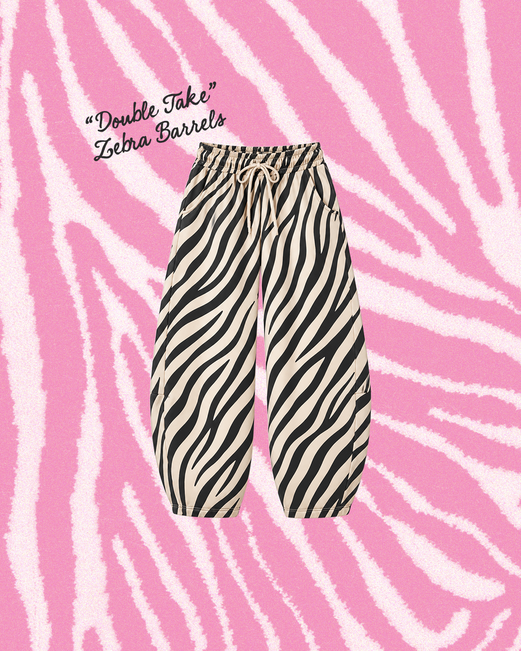 "DOUBLE TAKE" ZEBRA BARRELS