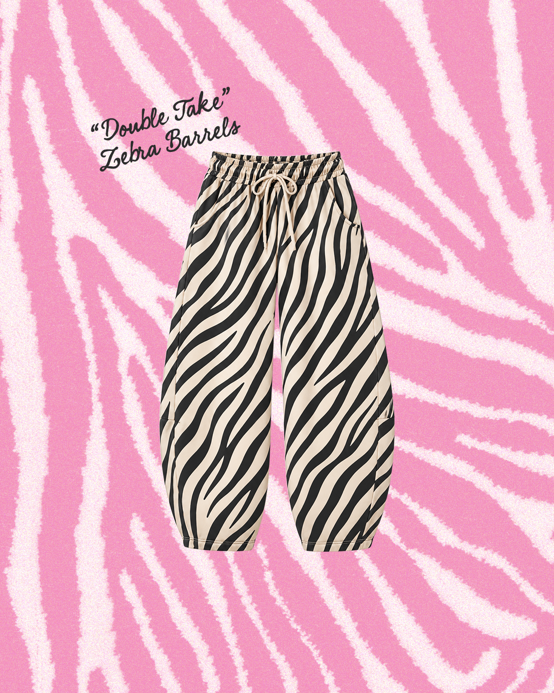 "DOUBLE TAKE" ZEBRA BARRELS