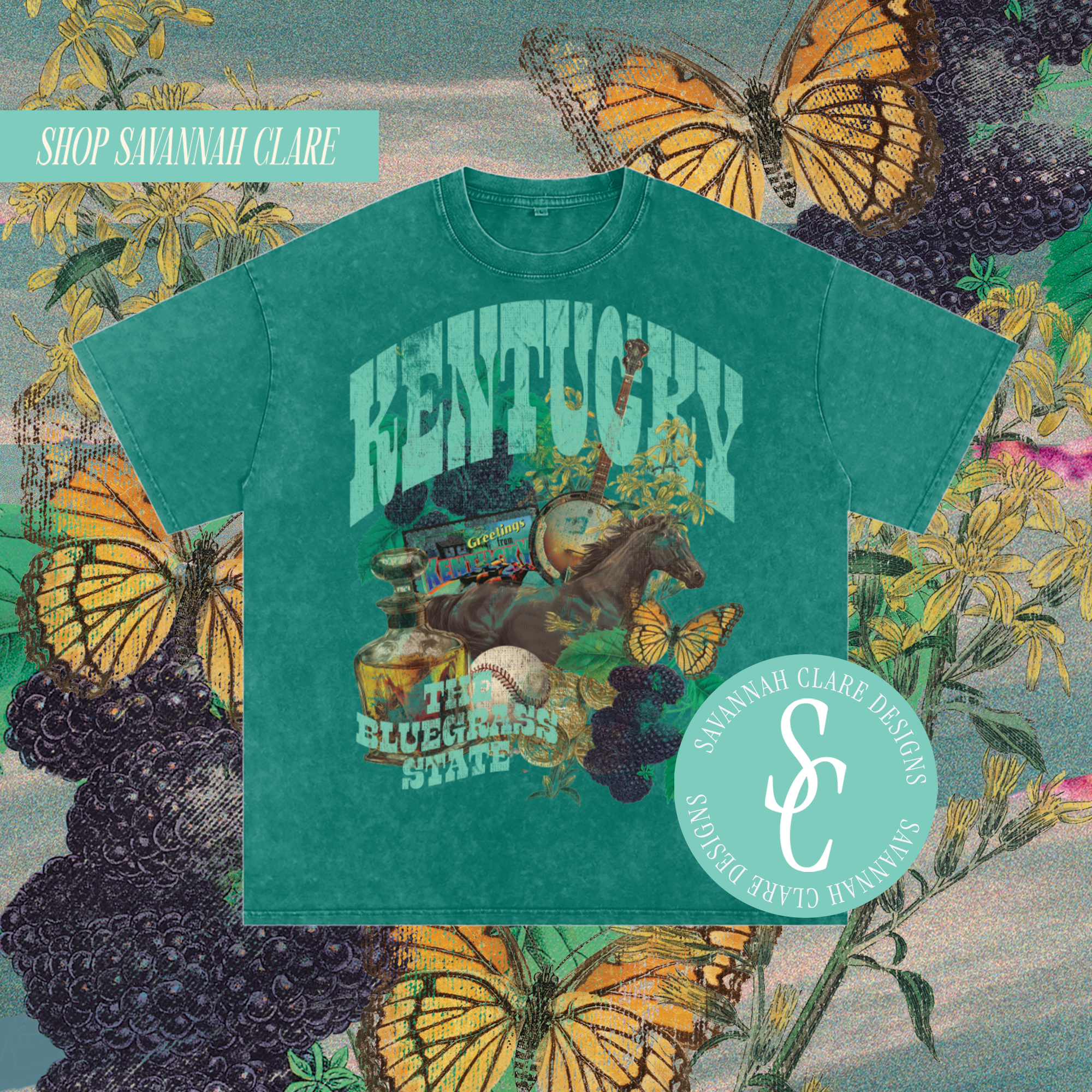 "KENTUCKY" Vintage State Shirt
