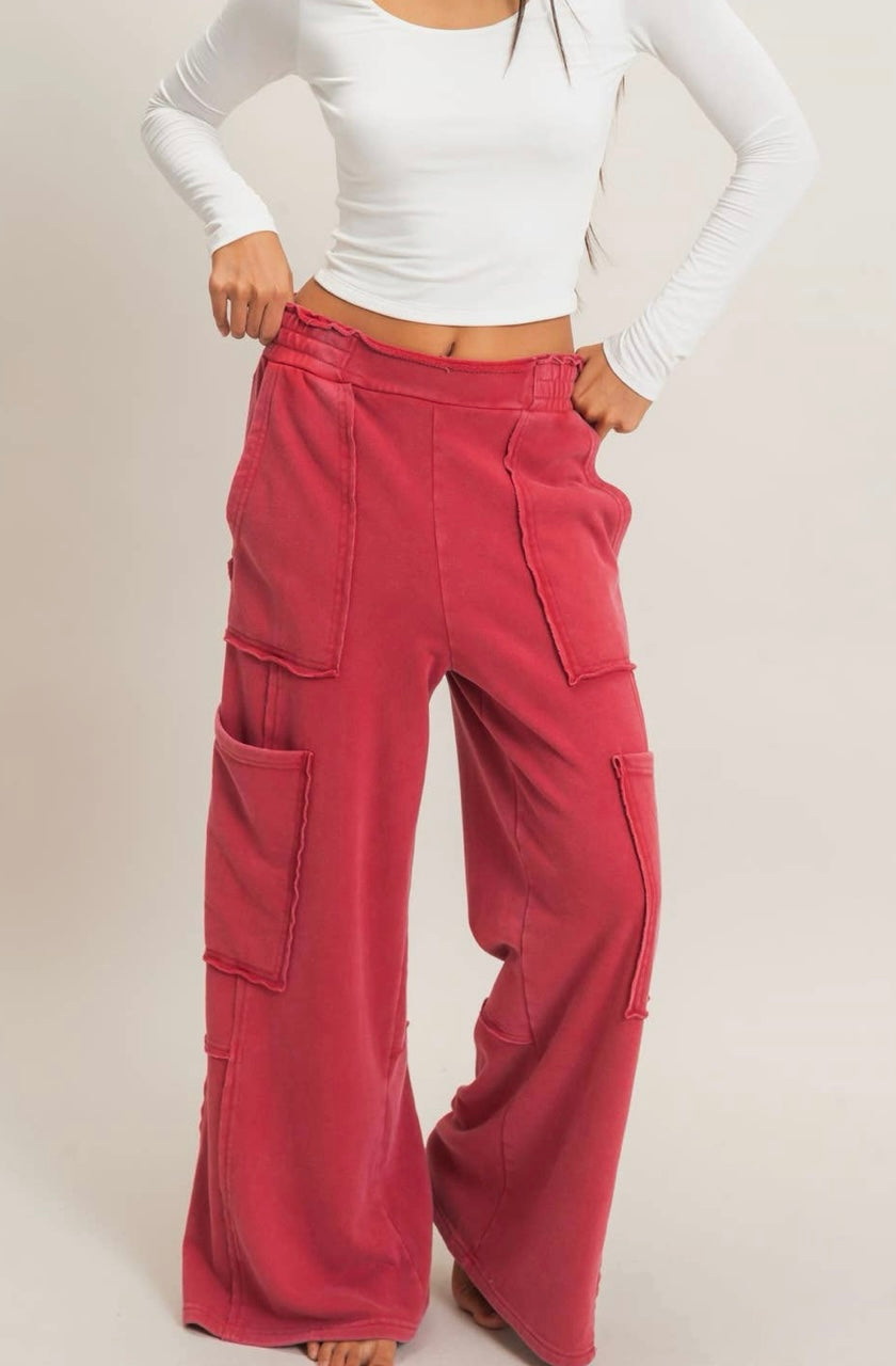 “KISS” Cargo Lounge Pant
