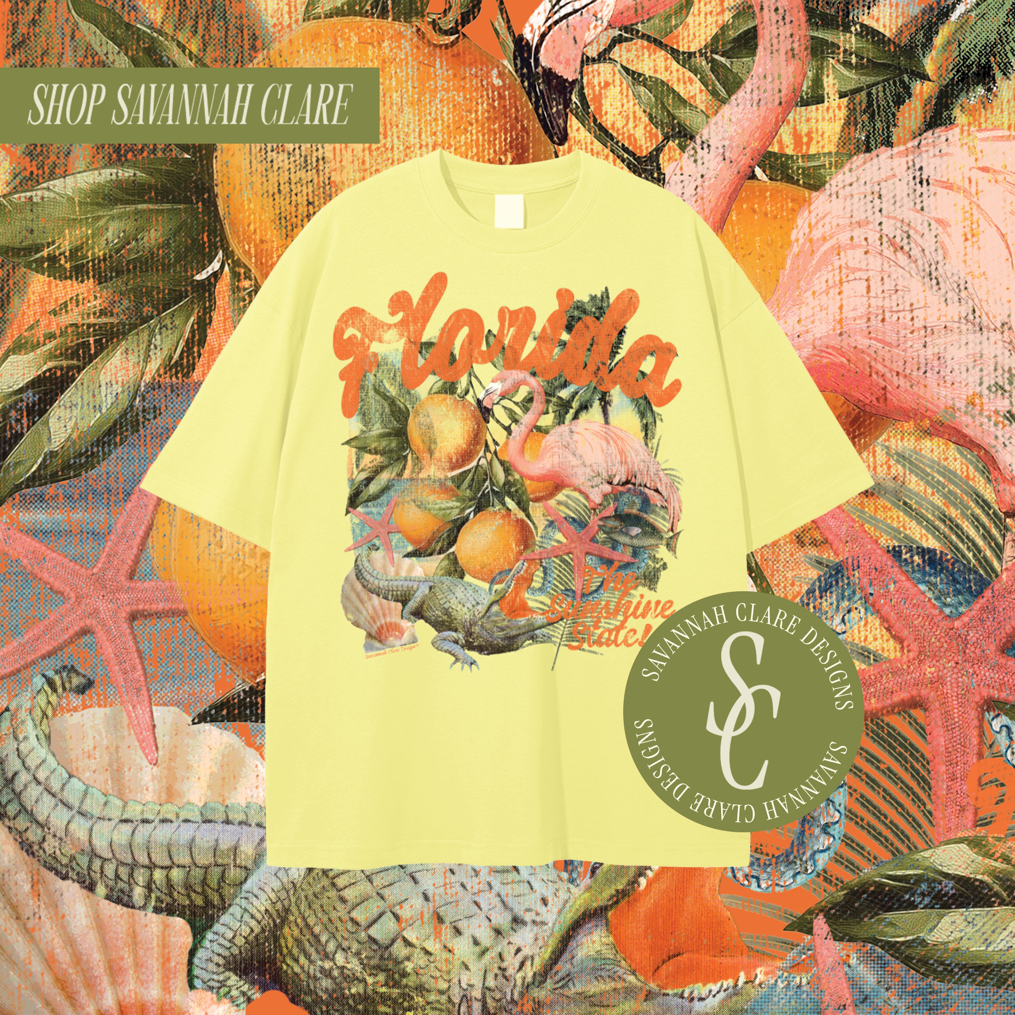 "FLORIDA" Butter Tee