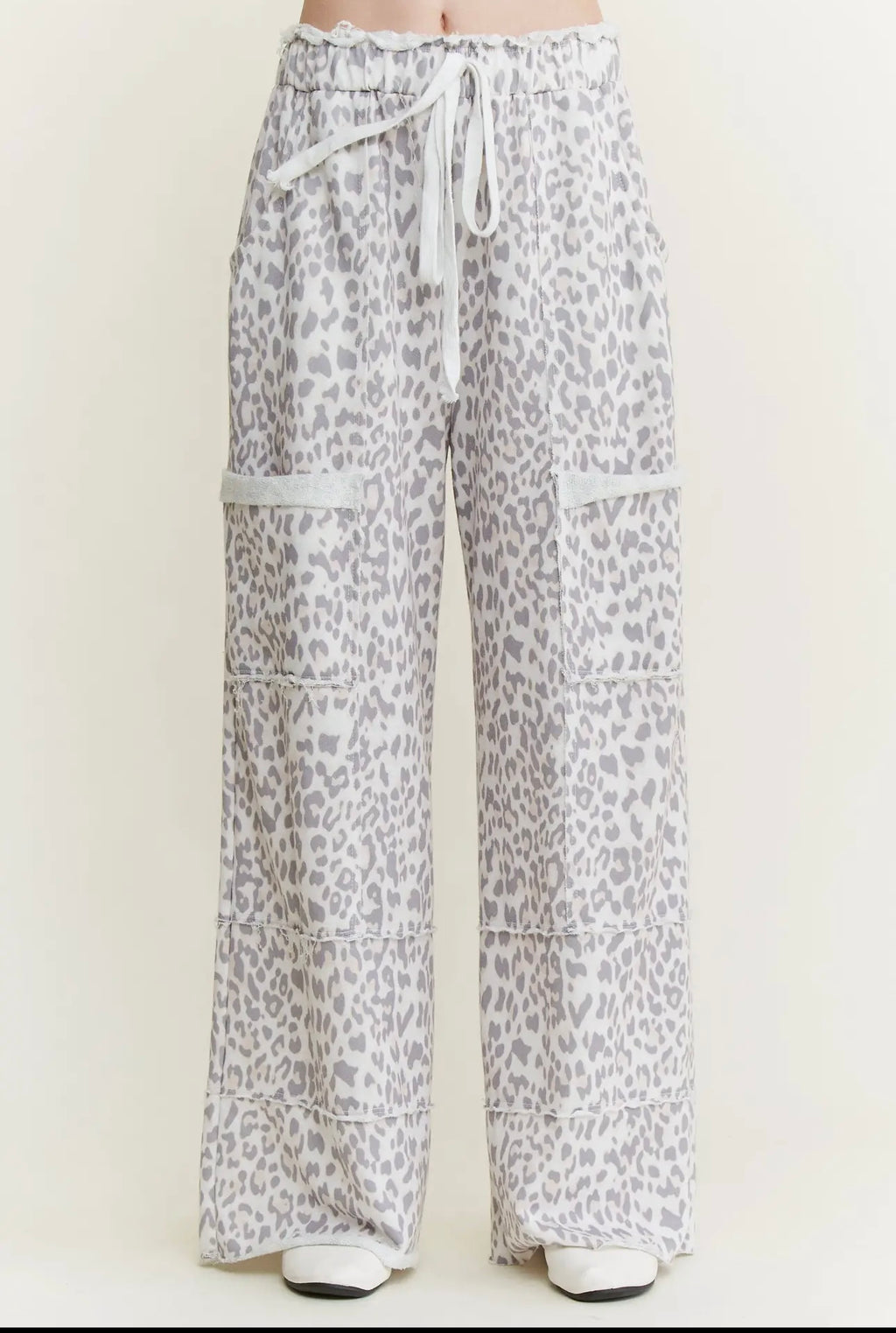 "VANILLA CREAM" Leopard Lounge Pant