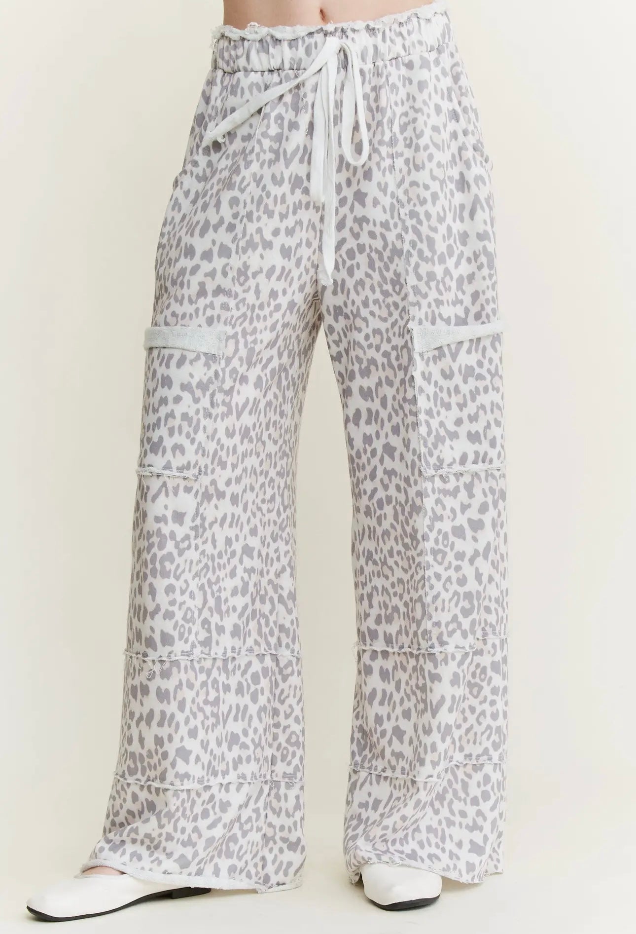 "VANILLA CREAM" Leopard Lounge Pant