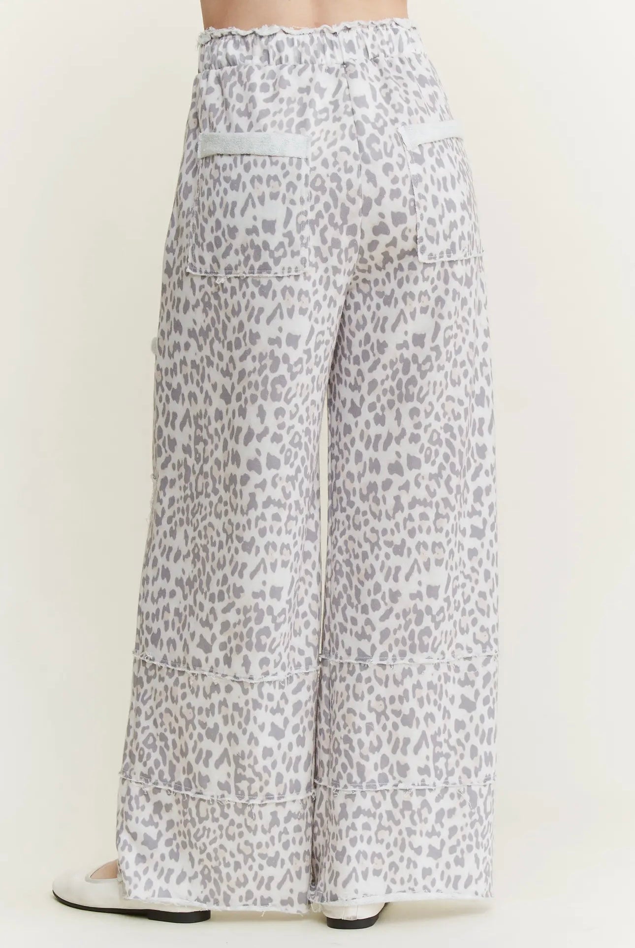 "VANILLA CREAM" Leopard Lounge Pant