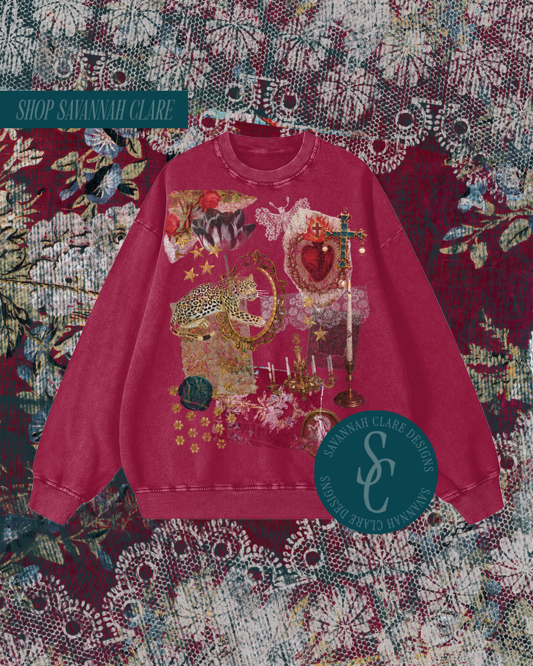 The "HEIRLOOM" Vintage Wash Crewneck