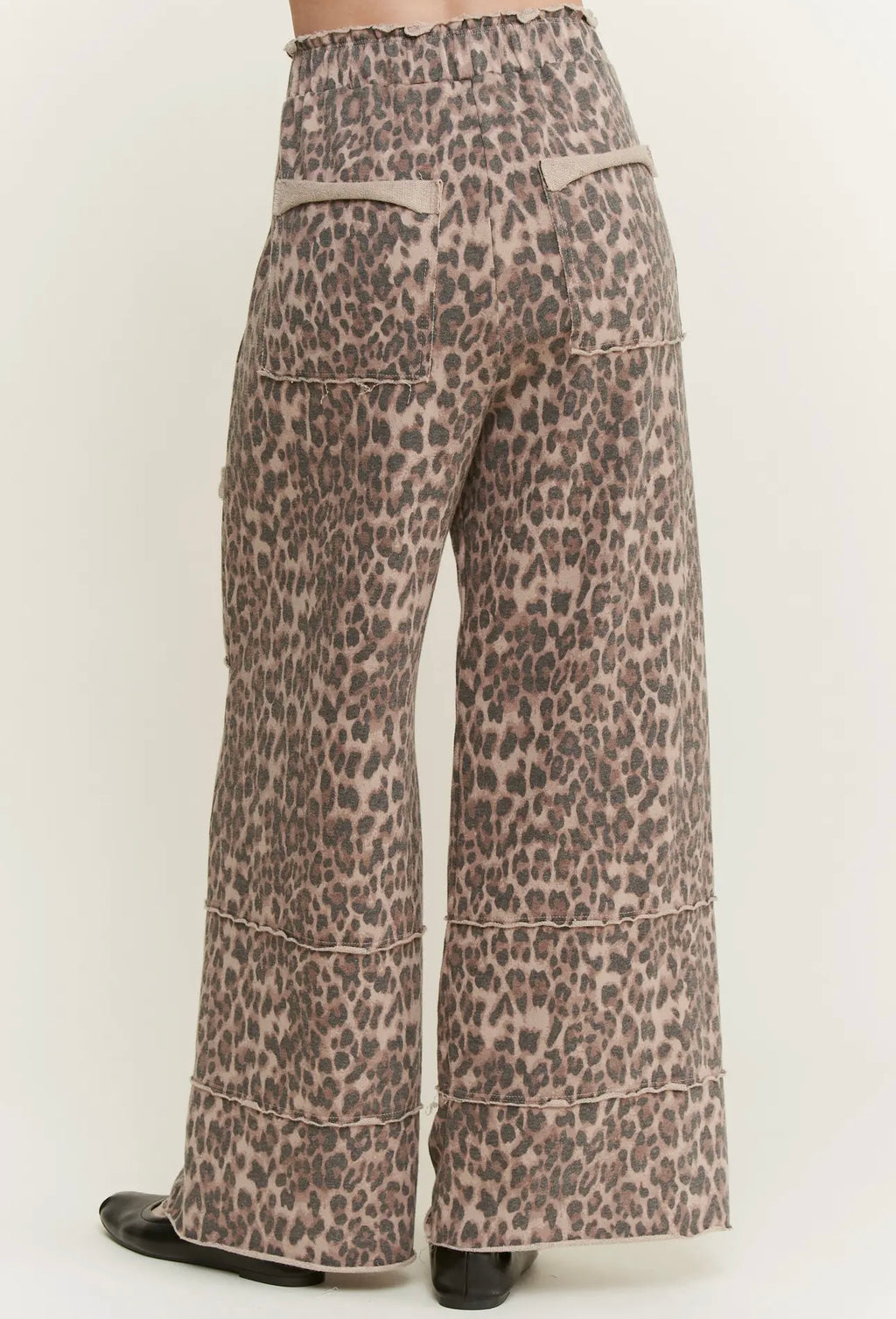 "MOCHA" Leopard Lounge Pant