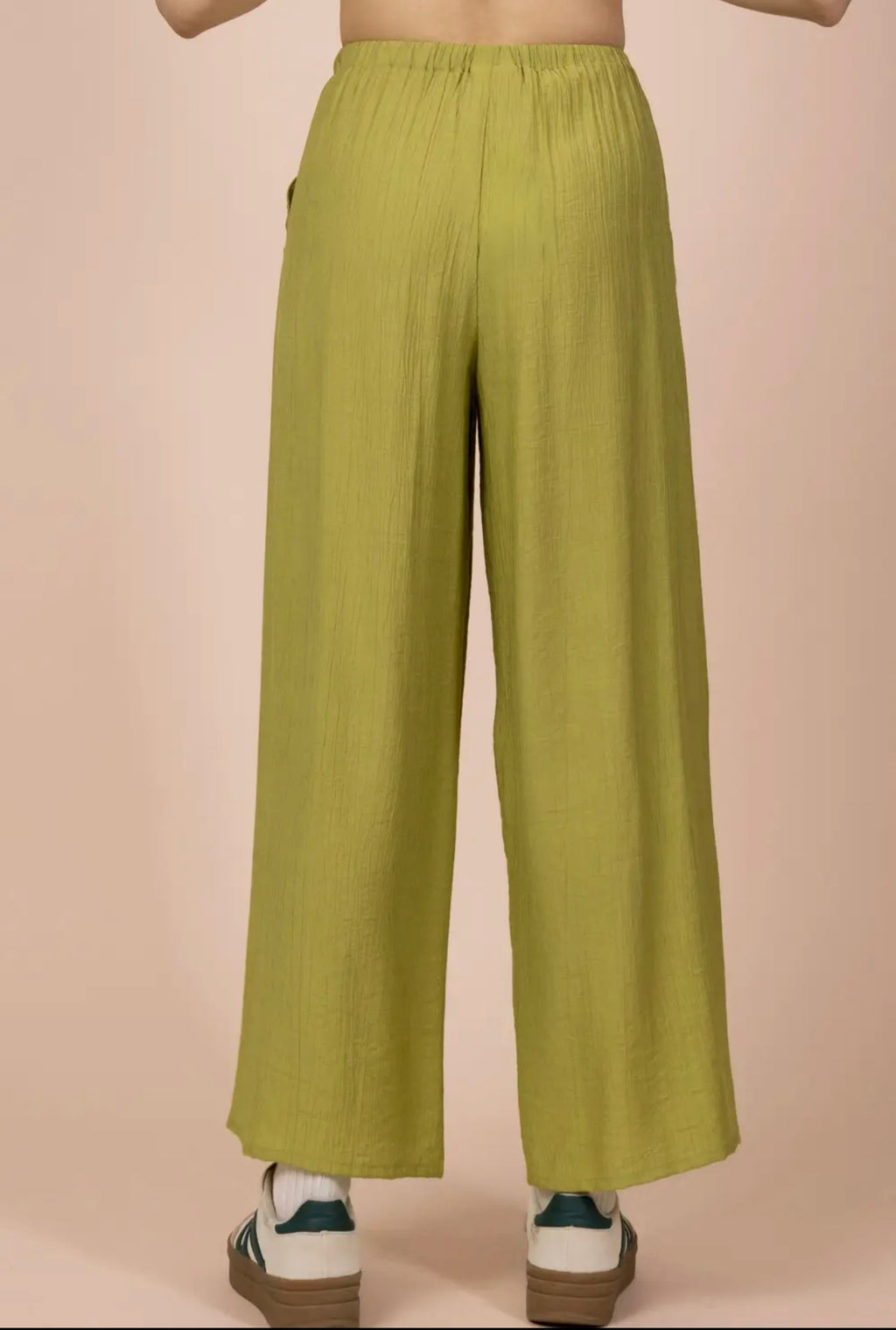 "OLIVE YOU" Linen Pant