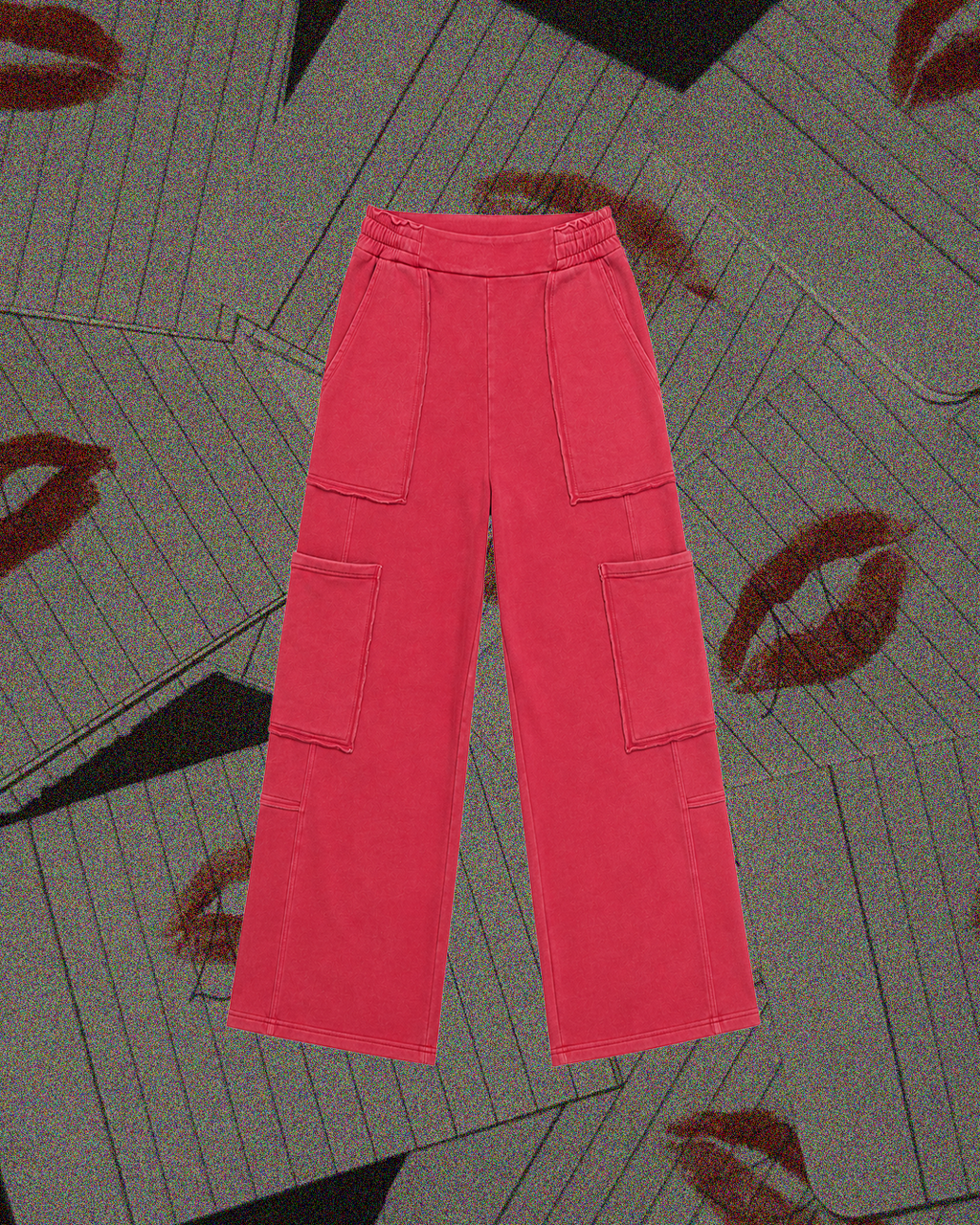 “KISS” Cargo Lounge Pant