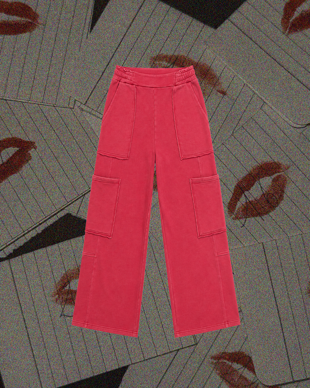 “KISS” Cargo Lounge Pant
