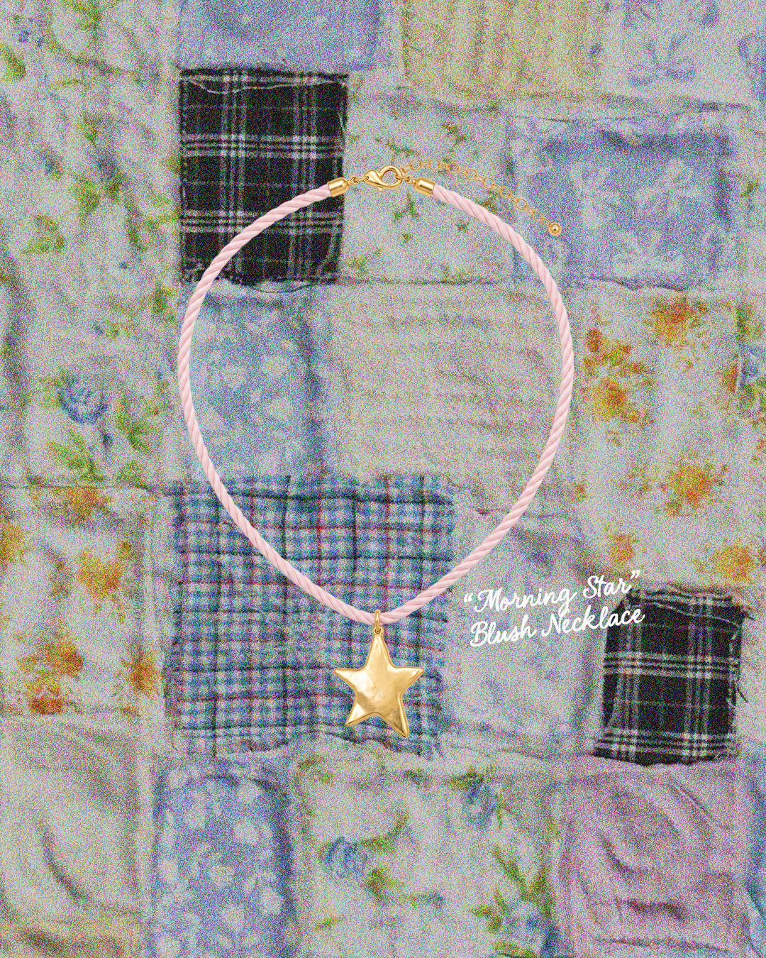 MORNING STAR NECKLACE - Blush