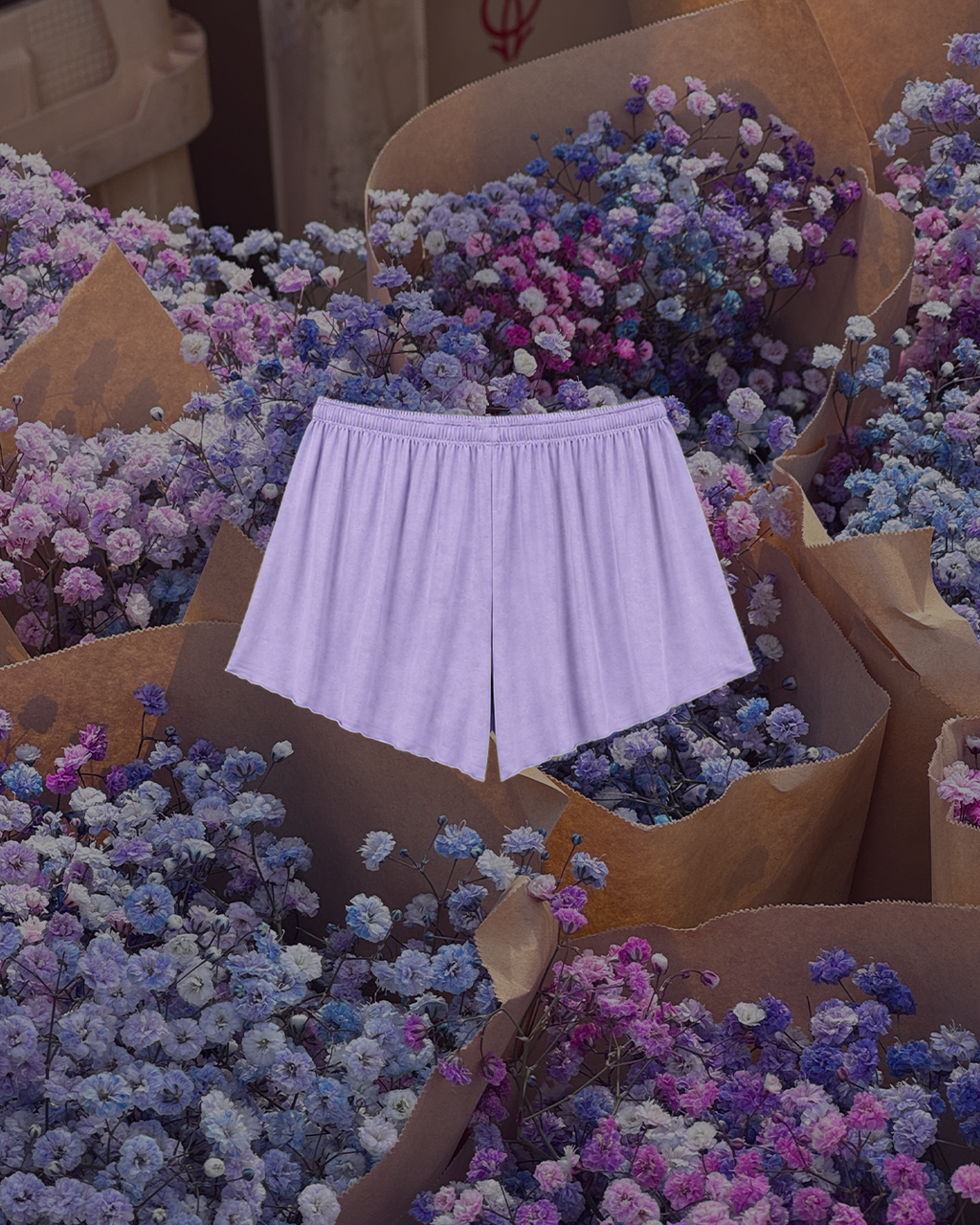 "ORCHID" Flowy Shorts