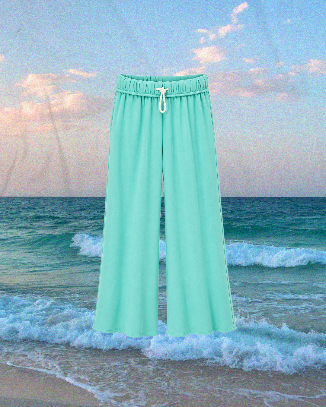 "SEABREEZE" Foldover Lounge Pant