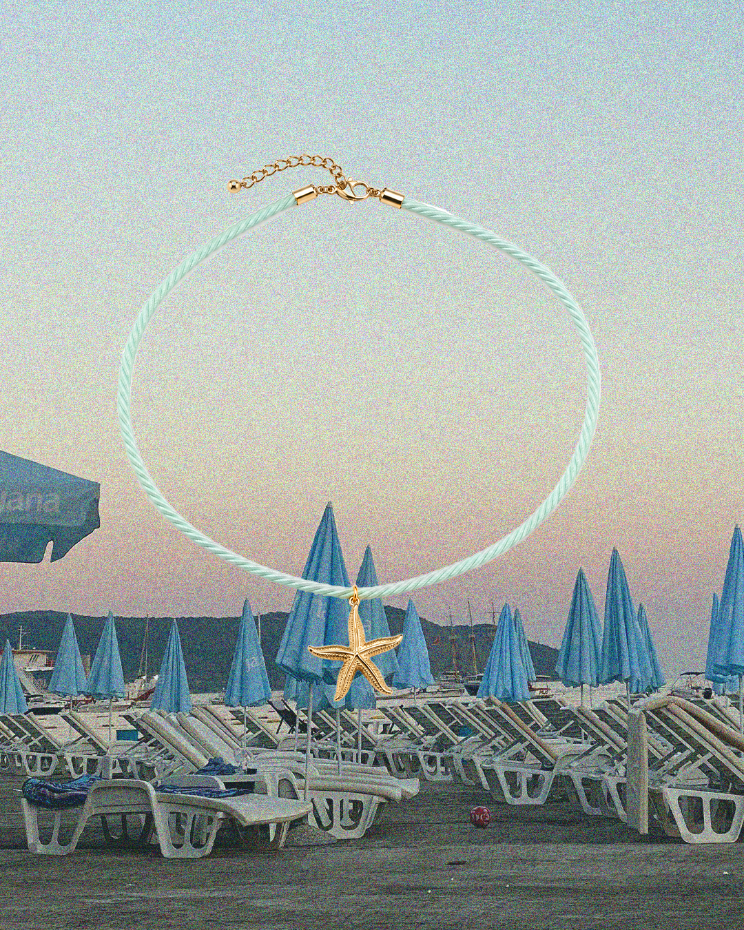"STAR OF THE SEA" Rope Pendant Necklace