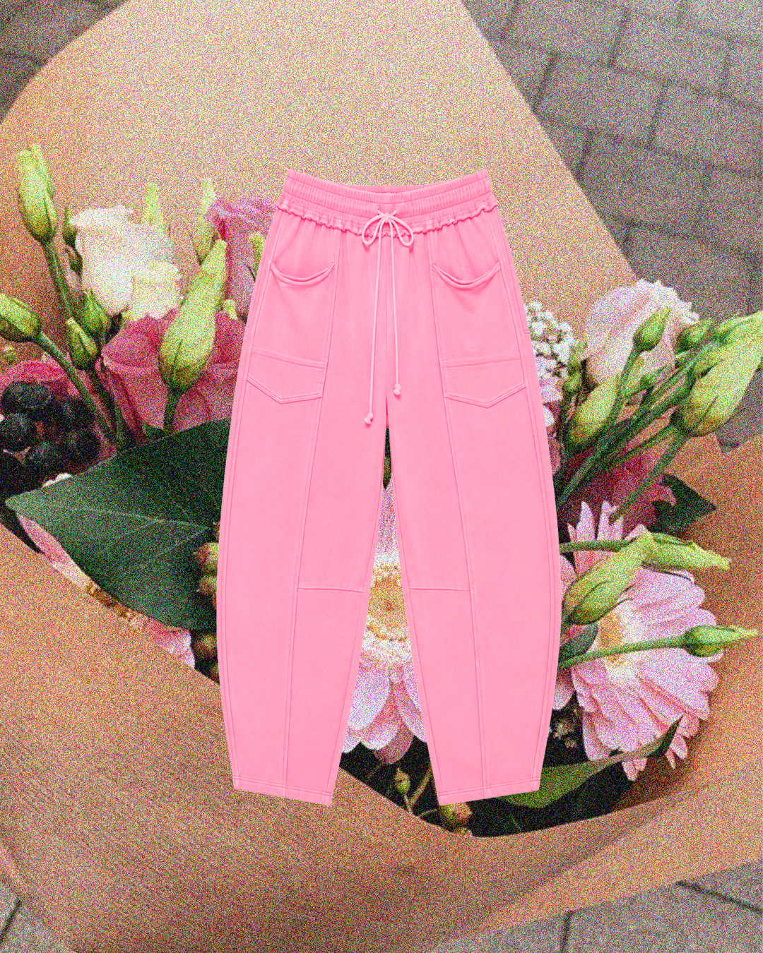 “SWEETHEART” Barrel Pant