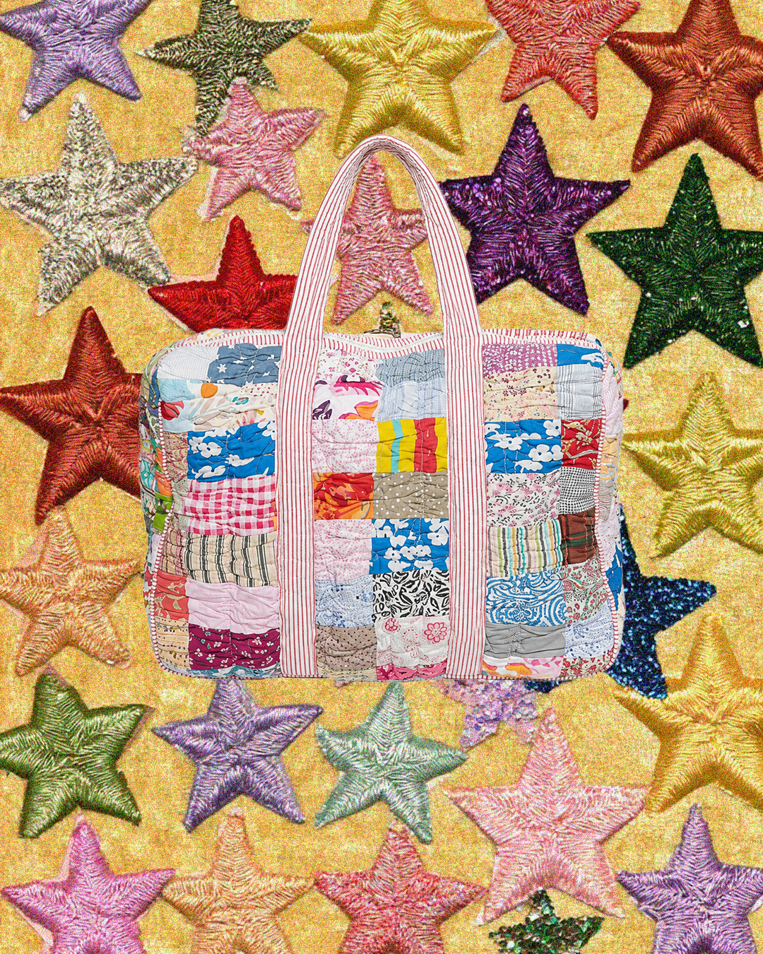 "SWEETLY ASSORTED" PATCHWORK BAG