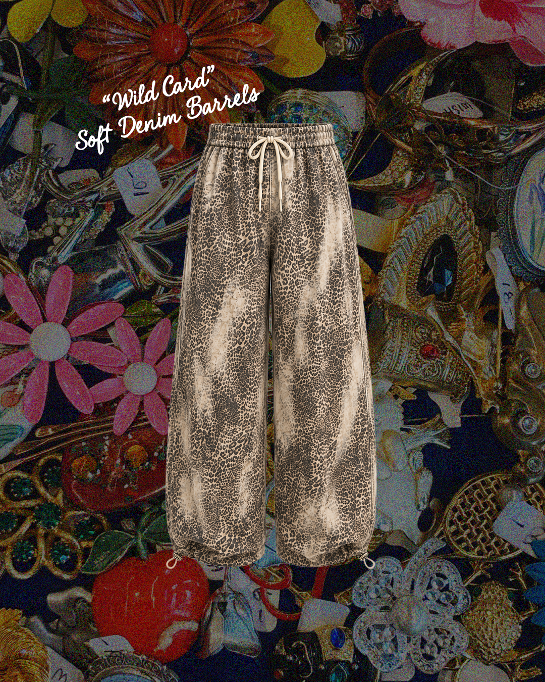 "WILD CARD" Soft Denim Barrel